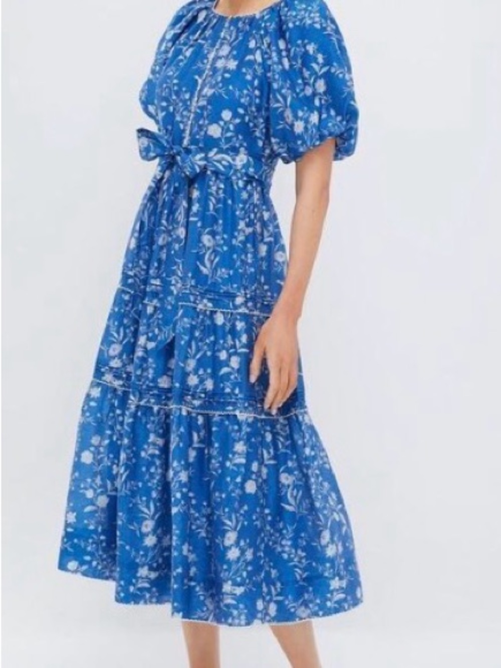 NWT Tuckernuck Limoges Floral Marion Maxi Dress, Sz XL (8-10)